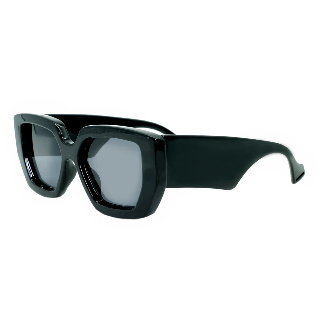 Modern Chic Rectangle Sunglasses