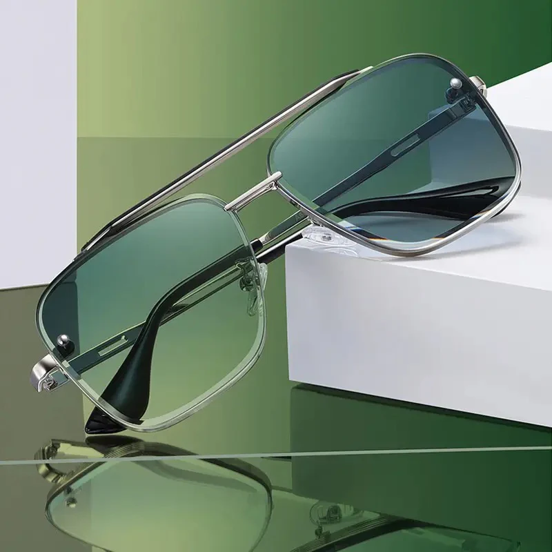 Chic Rectangular Frame Glasses